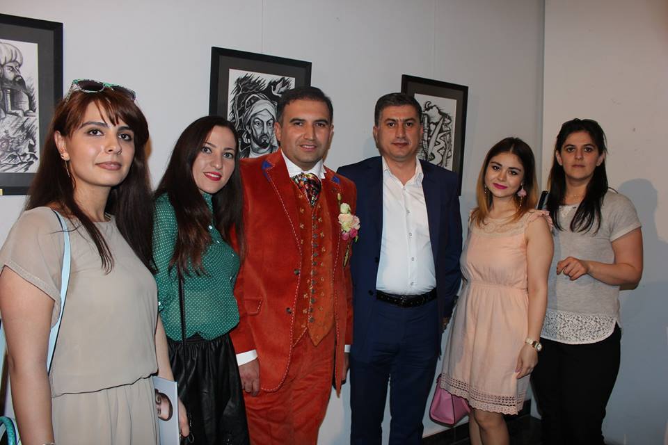 Azərbaycan Rəssamlar İttifaqında keçirilən sərgidən